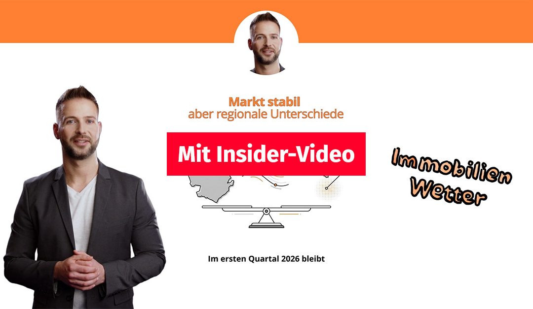 Ein Immobilienexperte erklärt die Lage an den deutschen Immobilienmärkten | ImmobilienWetter – Zwischen Aufklaren und Gegenwind